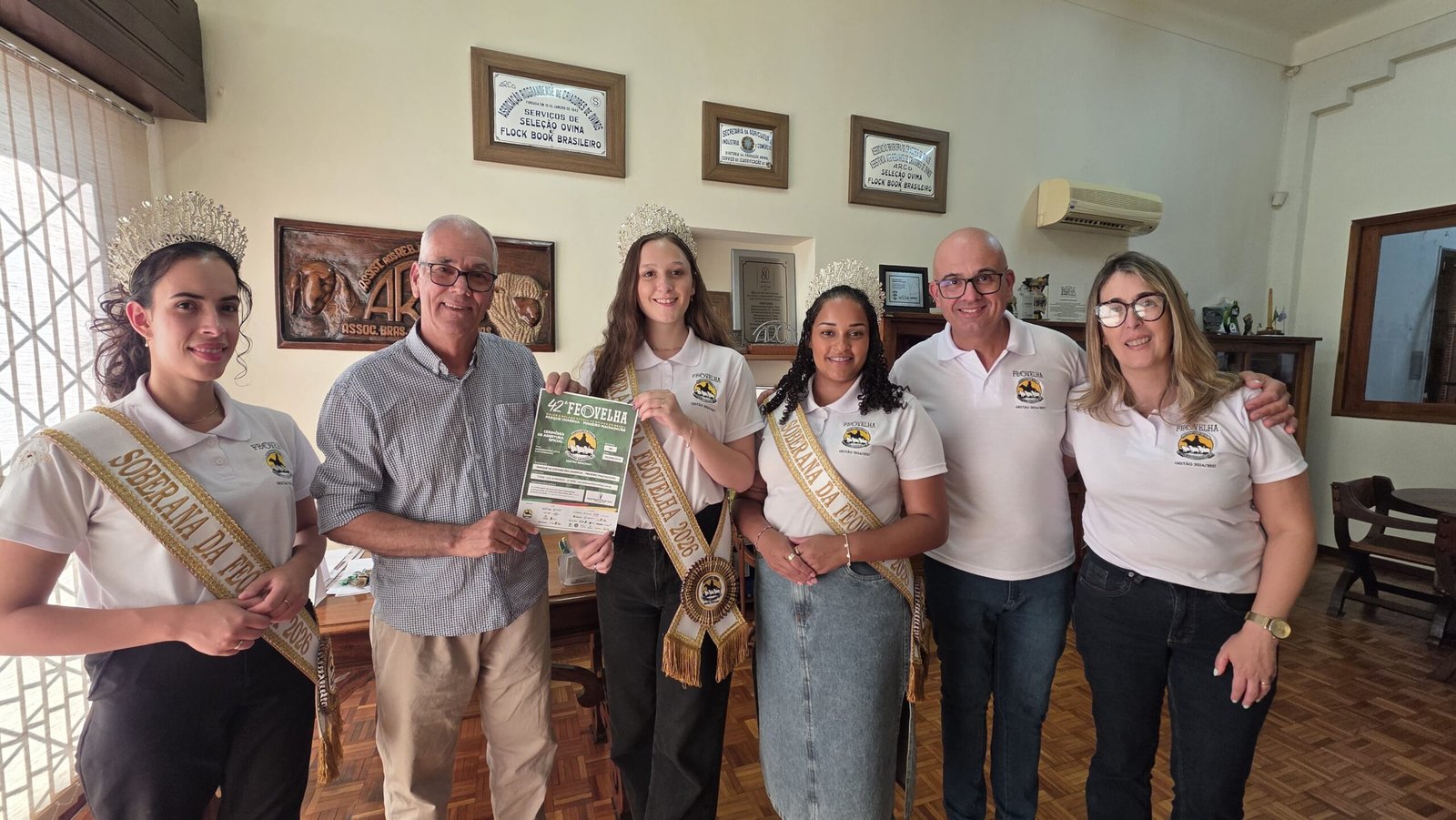 Comitiva da 42ª Feovelha visita ARCO em Bagé e reforça parceria histórica com a ovinocultura