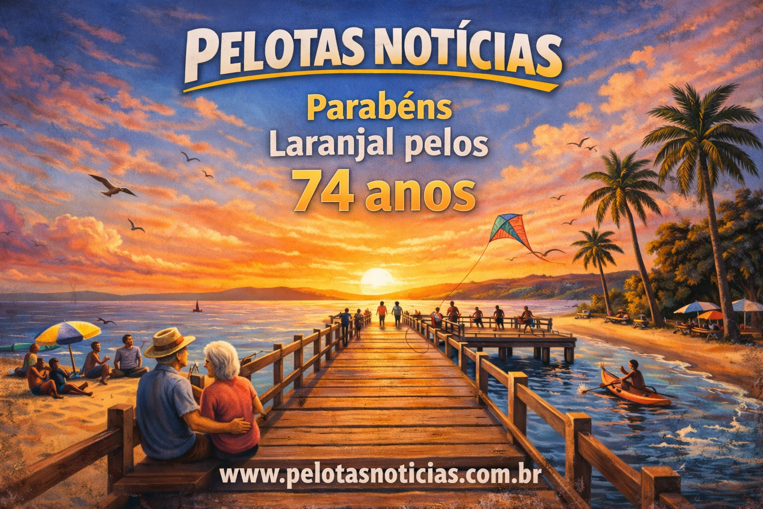 Laranjal celebra 74 anos como orgulho de Pelotas e ponto de encontro de gerações