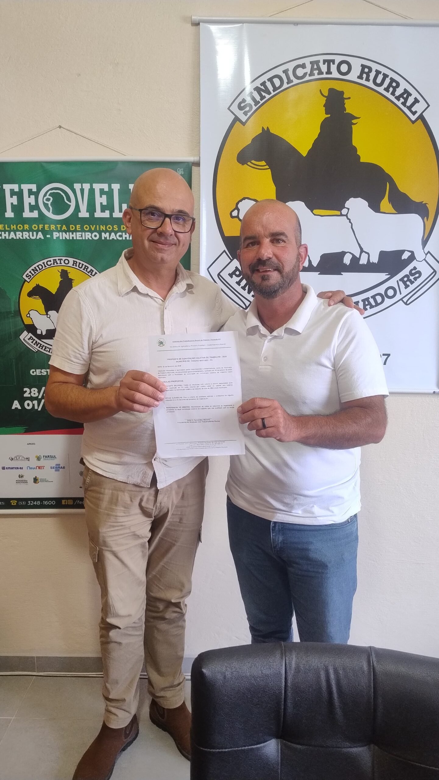Acordo coletivo define novo piso do trabalhador rural em Pinheiro Machado para 2026