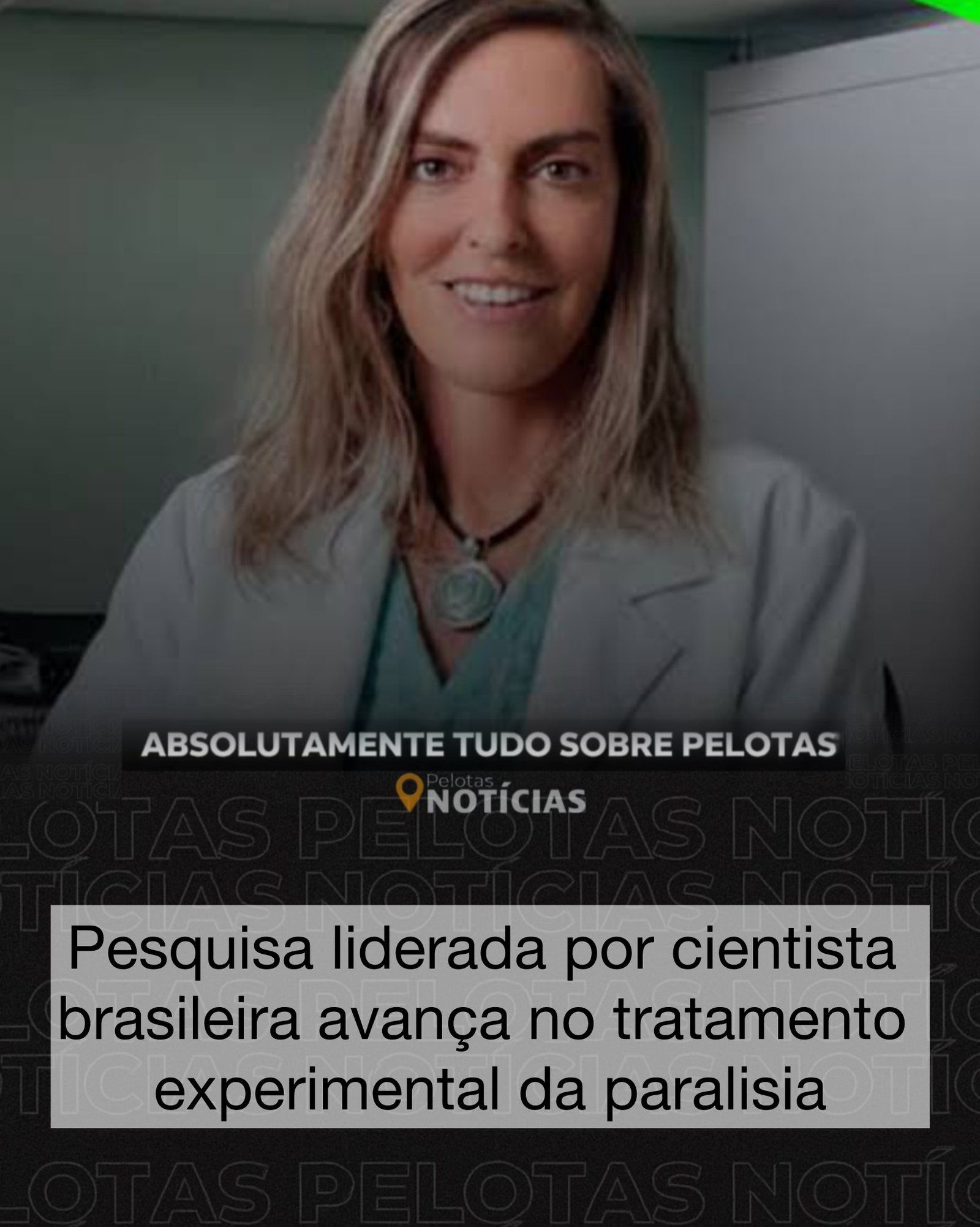Pesquisa liderada por cientista brasileira avança no tratamento experimental da paralisia