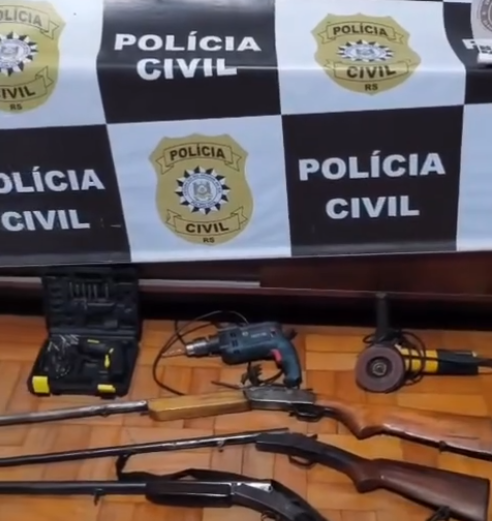 Duas pessoas são presas durante operação conjunta em Piratini