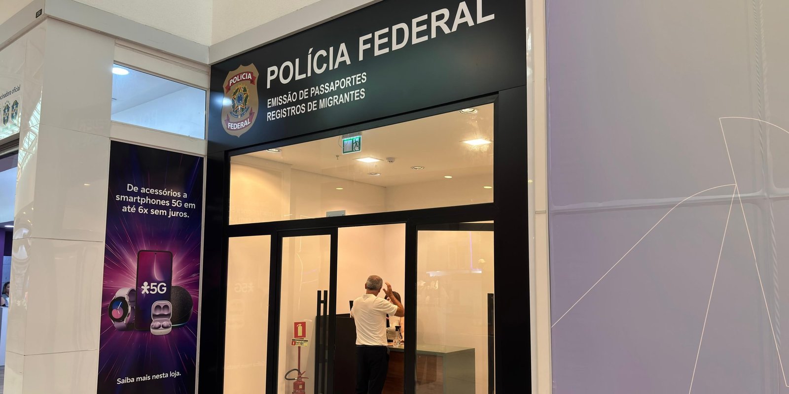Polícia Federal abre posto de atendimento no Shopping Pelotas
