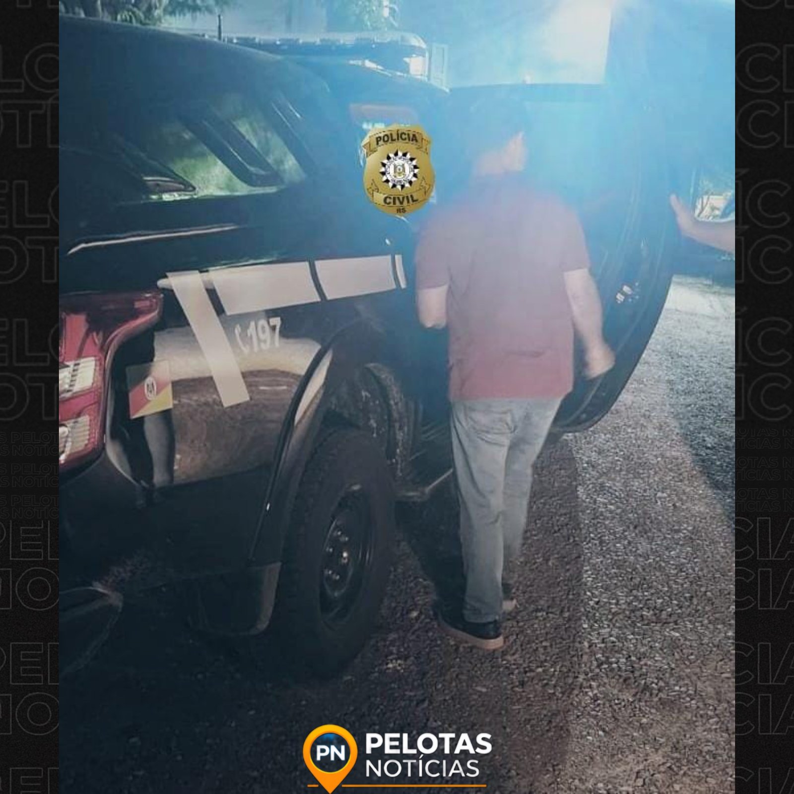 Adolescente é apreendida após decisão judicial em ação da Polícia Civil em Bagé