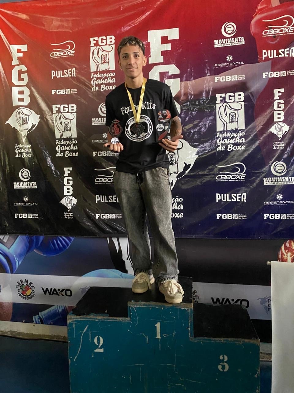 Brayan Souto se consolida como destaque do boxe gaúcho com título de melhor atleta elite 2026