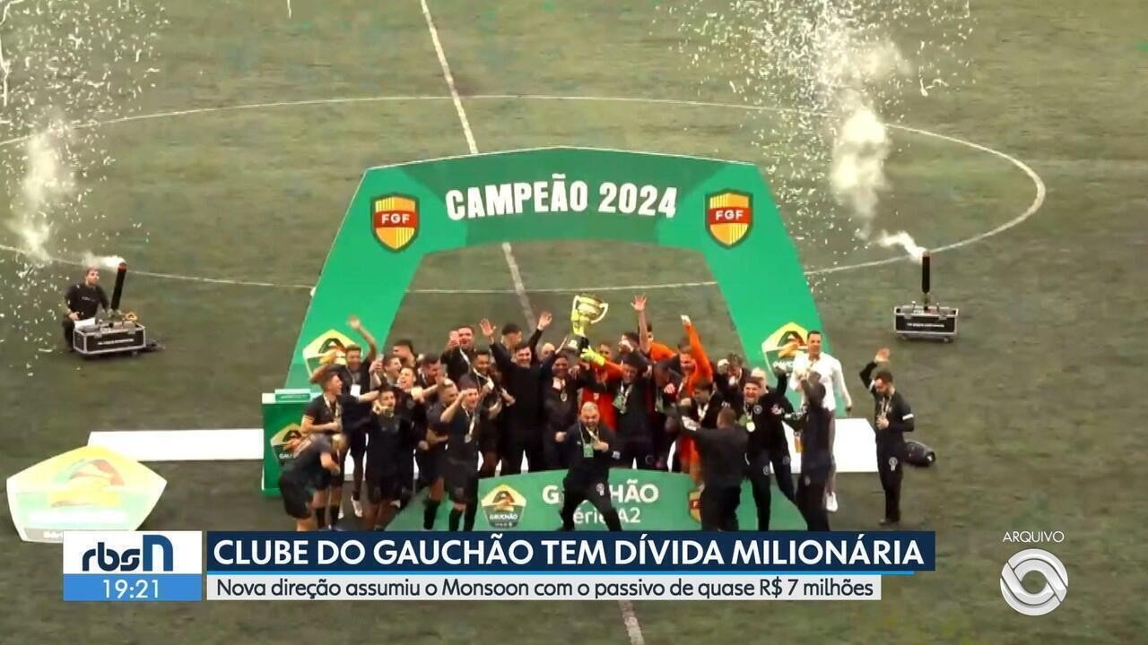 Clube da primeira divisão do Gauchão entra em recuperação judicial
