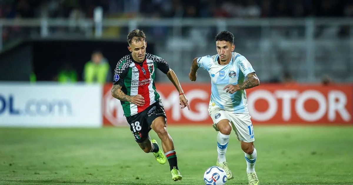 Confira as notas dos jogadores do Grêmio no empate com o Palestino pela Sul-Americana