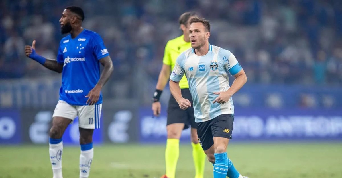 Confira as notas dos jogadores do Grêmio para o Cruzeiro pelo Brasileirão