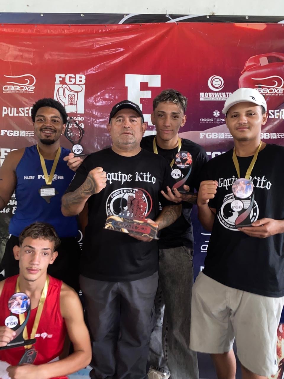 Equipe Kito se destaca no boxe gaúcho com títulos, reconhecimento estadual e impacto social