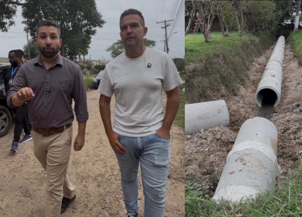 Peixoto vistoria início das obras no Sítio Floresta após articulação com moradores – Portal Pelotas Notícias