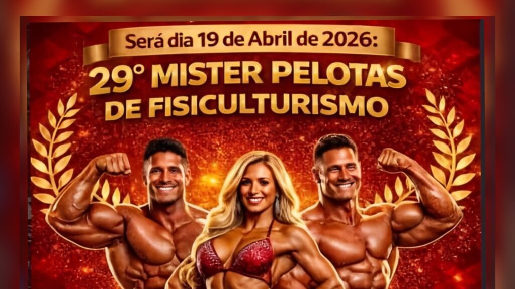 Pelotas recebe campeonato de fisiculturismo neste domingo com atletas de destaque – Portal Pelotas Notícias