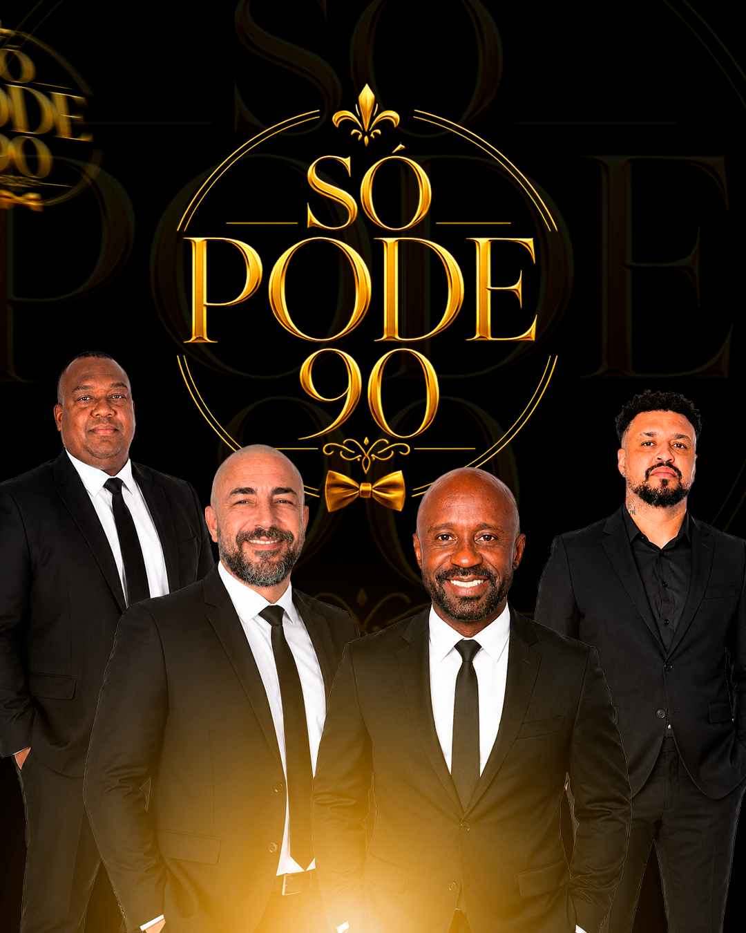 NOVO PROJETO “SÓ PODE 90” promete resgatar a elegância, a nostalgia e o verdadeiro swing do pagode anos 90 em Pelotas e região