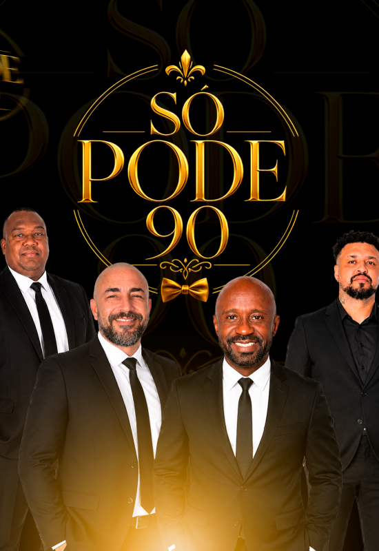 NOVO PROJETO “SÓ PODE 90” promete resgatar a elegância, a nostalgia e o verdadeiro swing do pagode anos 90 em Pelotas e região